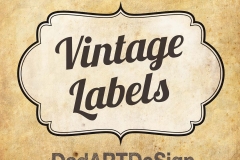 Vintage labels